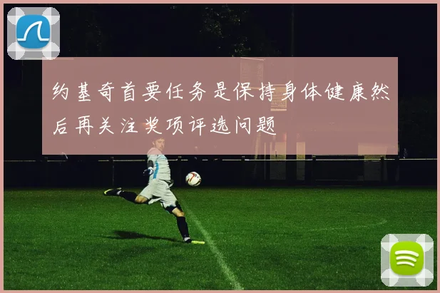 约基奇首要任务是保持身体健康然后再关注奖项评选问题